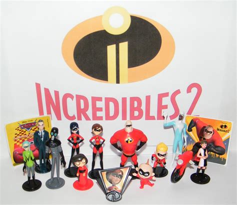 Buy Hero Sets Incredibles 2 Movie Deluxe Figure Set Of 15 Toy Kit With