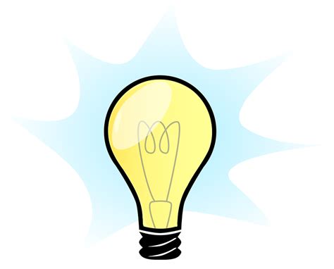 La Bombilla De Luz · Gráficos vectoriales gratis en Pixabay png image