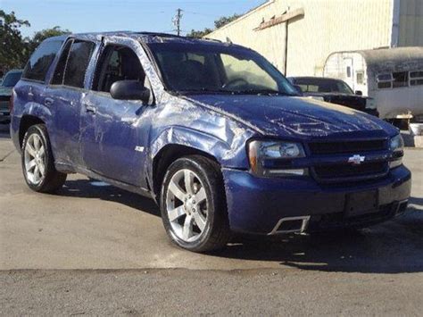 Sell Used 07 Chevrolet Trailblazer Ss Damaged Salvage Runs Cooling