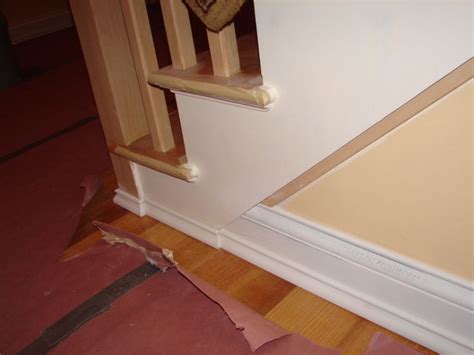 Baseboard To Stairs Trim Transition