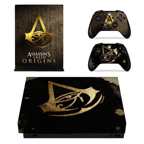 Assassins Creed Decal Skin For Xbox One X Console And Controllers