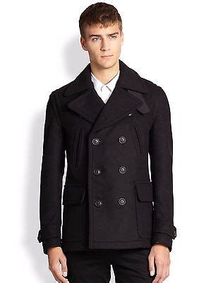 Nwt Burberry Brit Mens Brantford Wool Peacoat Jacket Coat Sz