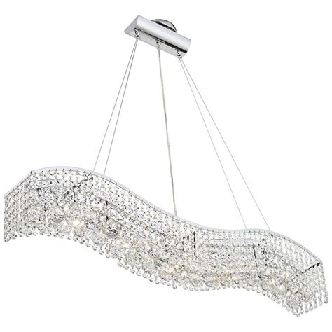 Moder® line represents unique works of art. James R. Moder Crystal Wave 36" Contemporary Chandelier ...