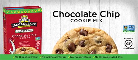 Gluten Free Chocolate Chip Cookie Mix Immaculate Baking Company