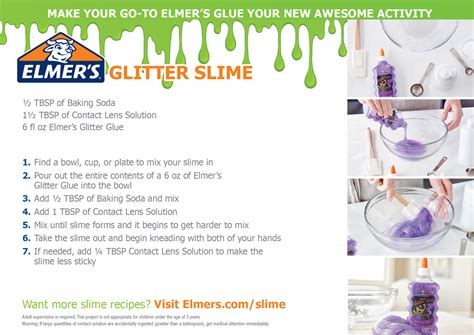 The great thing about this recipe: Let's Make SLIME!