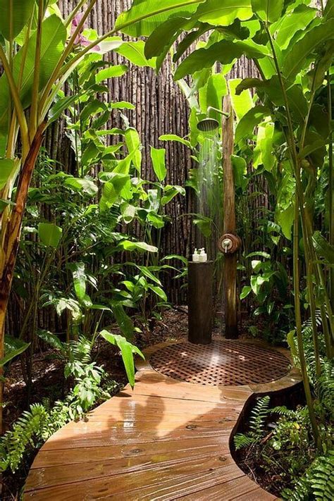 Jungle Shower Chuveiro De Jardim Chuveiros Externos Pátios