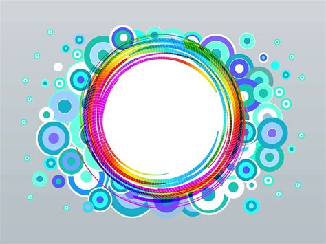 15 Vector Circle Abstract Art Images Vector Abstract Circle Shape