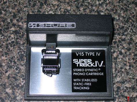 Shure V15 Type IV Super Track Phono Cartridge Photo 712214 Canuck