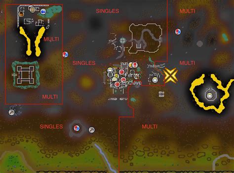 Multicombat Areas Osrs Tip It Runescape Help Full Wilderness Map The