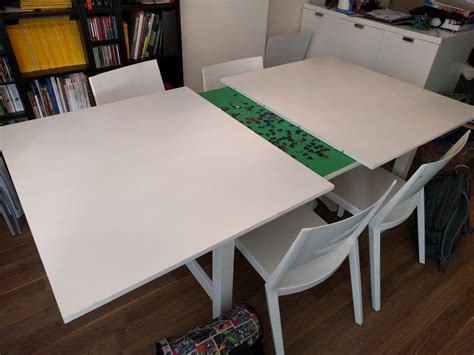 Norden Concealed Puzzle Table   IKEA Hackers   Puzzle  
