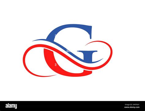 Initial Letter G Modern Shape Logo Design Template G Logo With