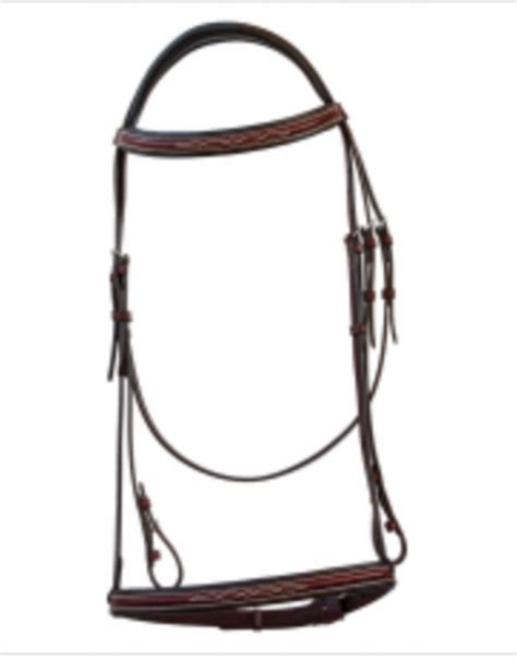 Bridle Fancy Stitched Ital Leather Rhc Toll Booth Saddle Shop