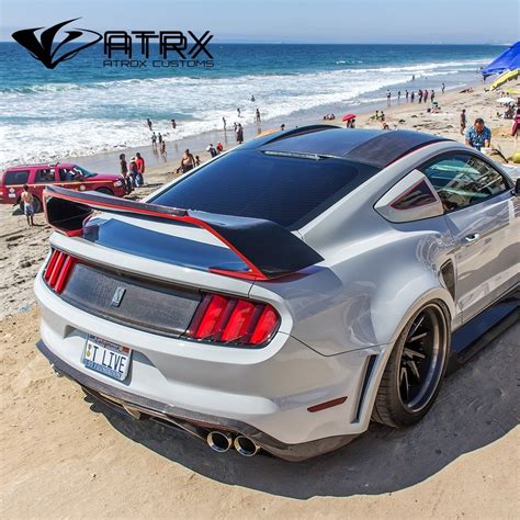 Give your s550 mustang the downforce it needs with a 2015 mustang rear spoiler. Spoiler Alerón Gt350 V2 Ford Mustang 2015 2016 2017 2018 ...
