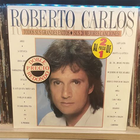 Doble Vinilo Roberto Carlos 20 Grandes éxitos De Segunda Mano Por 12