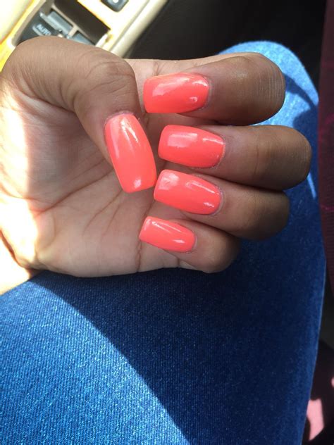 Maybe you would like to learn more about one of these? Medium Length Acrylic Nails | Flare acrylic nails, Simple ...