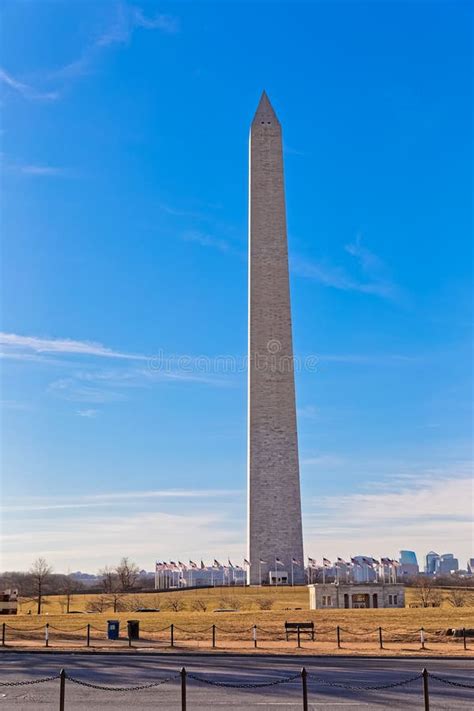 Washington Monument Obelisk United States Of America Stock Photo