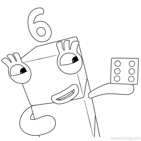 Numberblocks Coloring Pages Xcolorings Com My XXX Hot Girl
