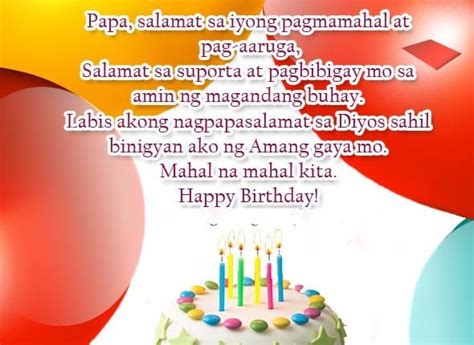Tagalog Birthday Wishes For Daughter Birthdayza