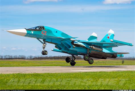 Sukhoi Su 34 Russia Air Force Aviation Photo 2821540