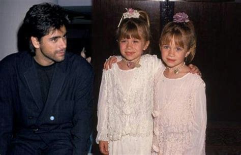 John Stamos With The Olsen Twins Famous Celebrities Full House