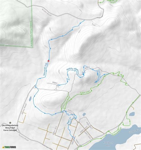 Gansbaai Trail Map 