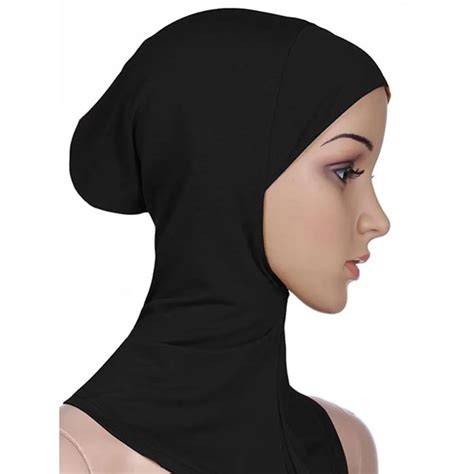 2017 New Muslim Full Cover Hijab Headwear Inner Neck Chest Plain Hat