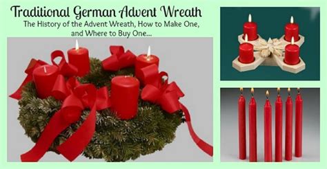 Traditional German Advent Wreath Count The Sundays Before Christmas A German Girl In America