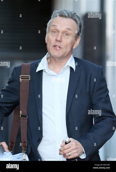 Anthony Head Outside The Itv Studios Featuring Anthony Head Where
