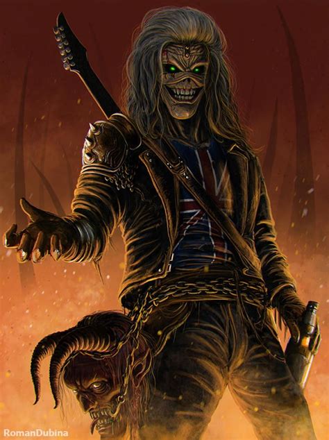 Eddie Iron Maiden By Romandubina Iron Maiden Eddie Iron Maiden Tattoo Iron Maiden Posters