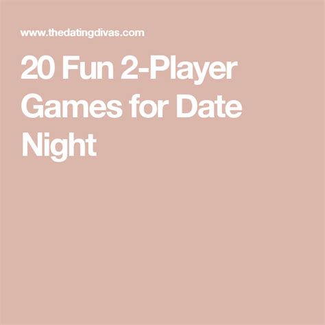 2 Player Games For Your Next At Home Date Night Two Player Games