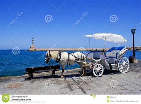 Traditional Horse Car Stock Image Image Of Site Horse 11063441