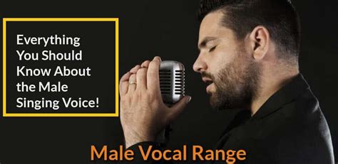 Male Vocal Range Types Explained 2023 Becomesingerscom