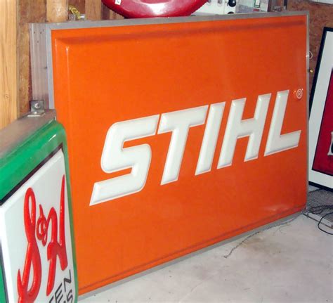 Stihl Chainsaws Large Ds Lighted Sign Stihl Chainsaws Larg Flickr