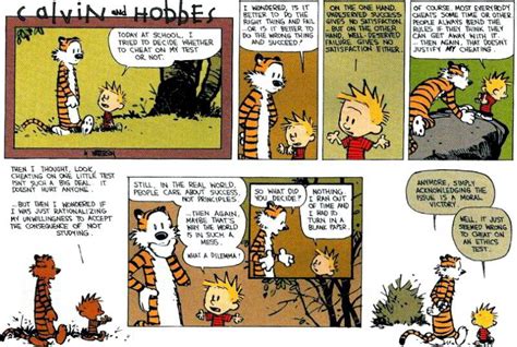 Calvin And Hobbes On Ethics Derdos Weblog