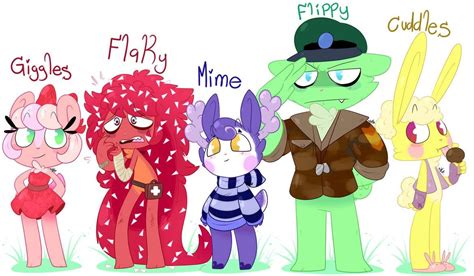 Pin By Ying On Htf Happy Tree Friends Anime Furry Anime
