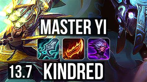 yi vs kindred jng penta 15 3 6 legendary 300 games rank 11 yi kr master 13 7 youtube