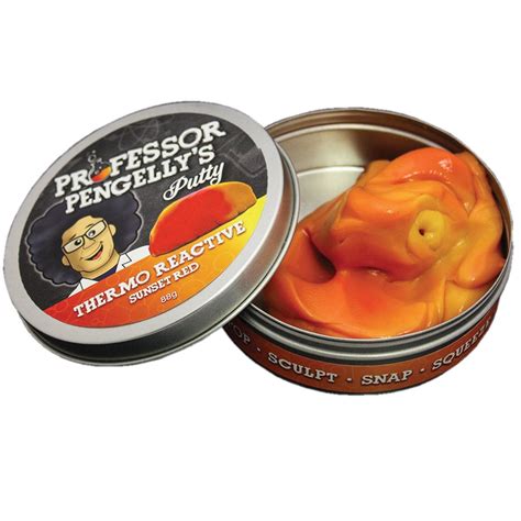 Thermo Reactive Sunset Red Putty Under £10 Mulberry Bush
