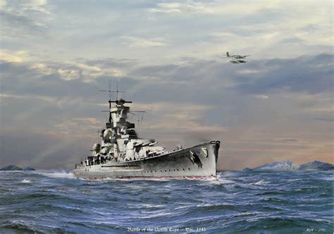 4k German Battleship Scharnhorst Ships Painting Art Hd Wallpaper