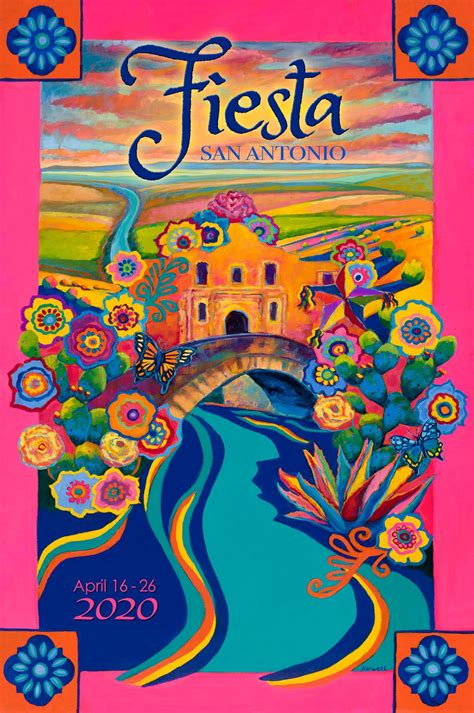 see every fiesta san antonio poster dating back to 1981
