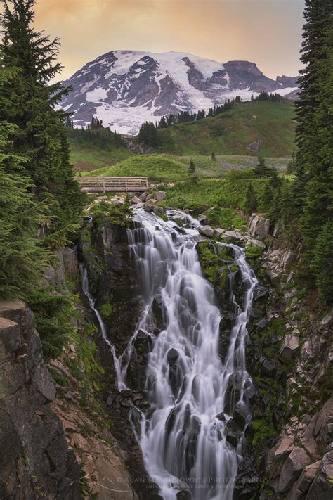 Myrtle Falls Mount Rainier National Park Alan Majchrowicz Photography