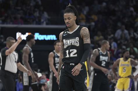 What Ja Morant Adam Silver Said About Grizzlies Stars Game Suspension Masslive Com