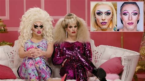 Drag Queens Trixie Mattel And Katya React To Glow Up I Like To Watch