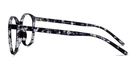 Days Round Floral Full Rim Eyeglasses Eyebuydirect