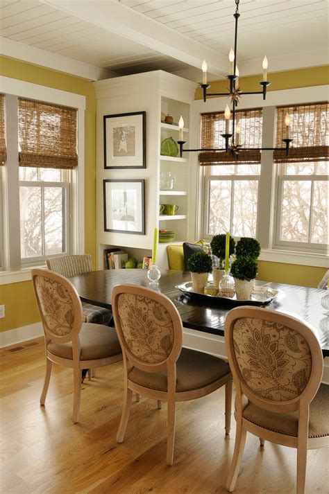 Wall mounted units are a popular choice for a tv wall. 25 Farmhouse Dining Room Design Ideas