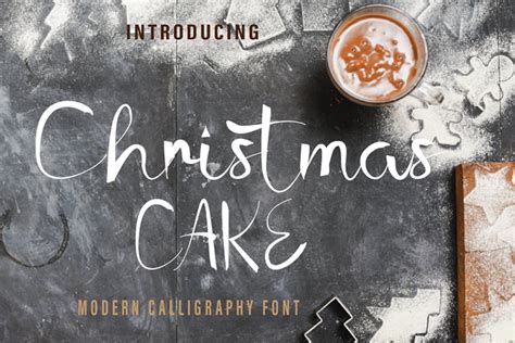 Chrismast Cake Font Farzstudio Fontspace