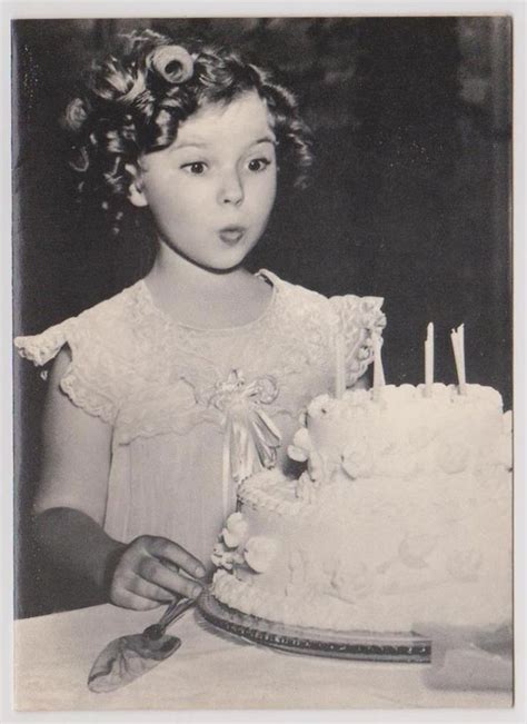 Midnight Movies Shirley Temple Birthday Card Shirley Temple Temple