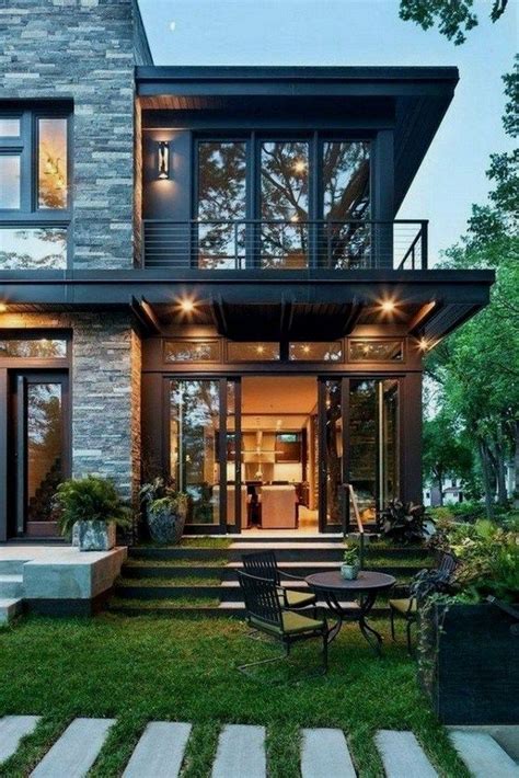 21 Elegant And Cozy Home Desain Ideas 26 Modern House Exterior