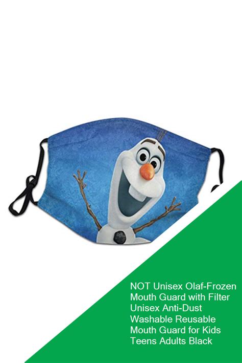 NOT Unisex Olaf-Frozen Mouth Guard with Filter Unisex Anti ...