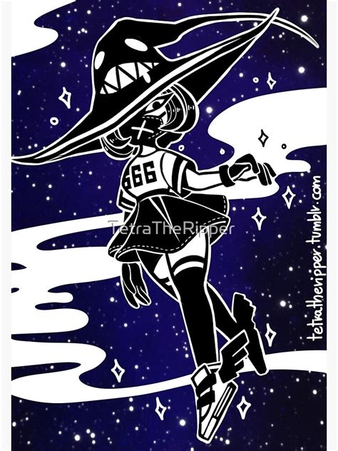 Space Witch Canvas Print For Sale By Tetratheripper Redbubble