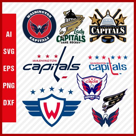 Washington Capitals Svg Cut Files Svg Logo Clipart Images Inspire